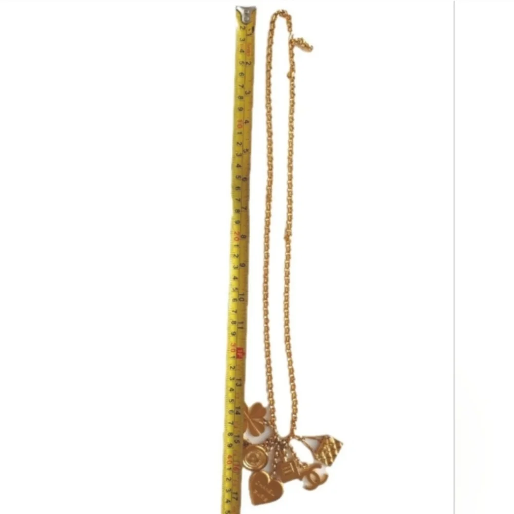Authentic Chanel Lucky 7 Charm Necklace